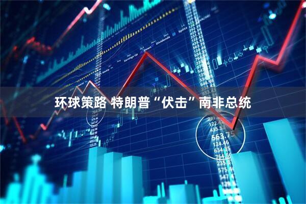 环球策路 特朗普“伏击”南非总统