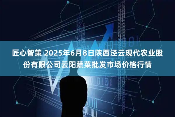 匠心智策 2025年6月8日陕西泾云现代农业股份有限公司云阳蔬菜批发市场价格行情